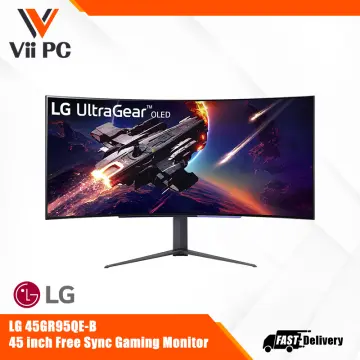  LG 45'' Ultragear™ OLED Curved Gaming Monitor WQHD with 240Hz  Refresh Rate 0.03ms Response Time : Electronics