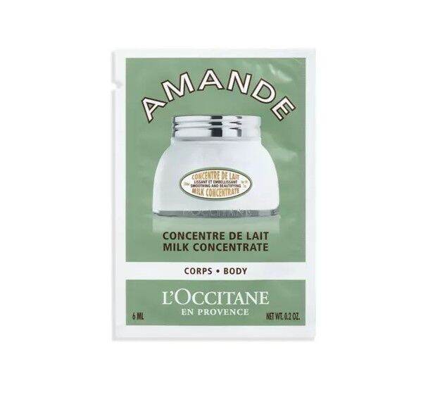 L'occitane Almond Milk Concentrate 6ml Lazada