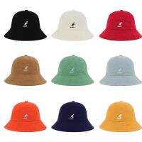 ☃พองลมกันแดดจิงโจ้หมวกกันแดด Kangol หมวกชาวประมงวัสดุผ้าขนหนูปักลาย Xuan พึงพอใจในหมวกกันไฟซุปเปอร์ญี่ปุ่น83006