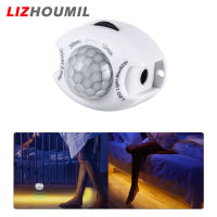 LIZHOUMIL ไฟเซ็นเซอร์การเคลื่อนไหวมนุษย์ Led เปิด/ปิดอัตโนมัติ Dc5-24V แถบไฟ Led พร้อมเครื่องใช้ไฟฟ้าอัจฉริยะในบ้านฟังก์ชันจับเวลา