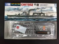 AOSHIMA 1/700 I.J.N. SEAPLANE CARRIER CHITOSE (โมเดลเรือ Model DreamCraft)