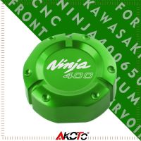 สำหรับ KAWASAKI NINJA H2 400 650 1000SX Ninja400 Ninja650 ZX6R 2017-2023รถจักรยานยนต์ด้านหลังเบรคอ่างเก็บน้ำฝาครอบอุปกรณ์เสริม