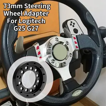 For Logitech G27 G25 Steering Wheel Racing Car Game Modification Steering  Wheel Adapter Plate 70mm