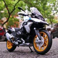 1:12 BMW R1250GS R1200GS S1000RR จำลองล้อแม็ก Racing รถจักรยานยนต์รุ่นโช้คอัพเก็บของเล่นรถของขวัญเด็ก