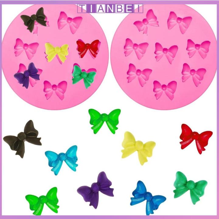 3 Pieces Butterfly Silicone Mold Gummy Candy Cake Fondant Mold