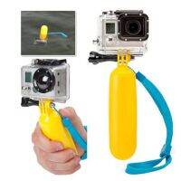 XSCLZE กล้อง สีเหลือง กันลื่น สำหรับ GoPro HD Hero 2 3 3+ 4 มะม่วง ข้อมือ กริป การประชุม มือถือ ลอยน้ำ Bobber โมโนพอด ไม้เซลฟี่