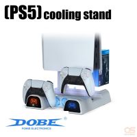 (พร้อมส่ง) Colling Stand DOBE PS5 ของแท้100% มีพัดลมระบายความร้อน และที่ชาร์จจอย