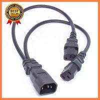 Y ประเภท Splitter สายเคเบิลอะแดปเตอร์เดี่ยว IEC 320 C14 ชายคู่ C13 หญิงสั้นสำหรับโฮสต์คอมพิวเตอร์จอแสดงผล เลือก 1 ชิ้น 1 อย่าง Computer คอมพิวเตอร์ Case wifi wireless bluetooth pad fan ลำโพง หูฟัง ไร้สาย HDMI USB TypeC Mini Keyborad Mouse Game เกม