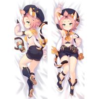 ปลอกหมอน ลายเกม Genshin Impact Diona Dakimakura Peachskin Diona 2 ด้าน ขนาด 60x180 ซม.