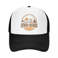 Punk Unisex Vintage Cotopaxi Colorado Mountain Hiking Trucker Hat Adult Adjustable Baseball Cap Men Women Hip Hop