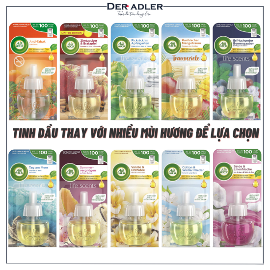 Nội địa đức máy khuếch tán tinh dầu cắm điện thơm phòng airwick đủ trọn bộ - ảnh sản phẩm 4