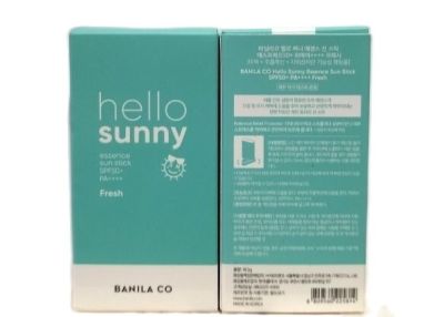 Banila Co Hello Sunny Essence Sun Stick SPF50+/PA++++ (Fresh, Glow, Aqua, Moist, Hydrating)
