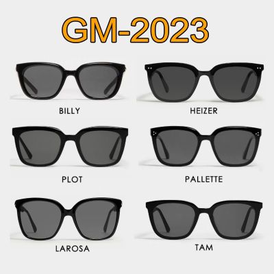 แว่นกันแดดตัวหนา GM ใหม่2023ผู้หญิงแฟชั่นแว่นกันแดดลายดาวดีไซน์มอนสเตอร์หรูหราอะซิเตทยอดนิยมแว่นตา UV400