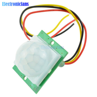 Pir Ir อินฟราเรด Pyroelectric Ir Pir Motion Sensor ตรวจจับโมดูล Dc