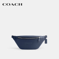 COACH กระเป๋าคาดเอวผู้ชายรุ่น League Belt Bag สีฟ้า C2291 DEB