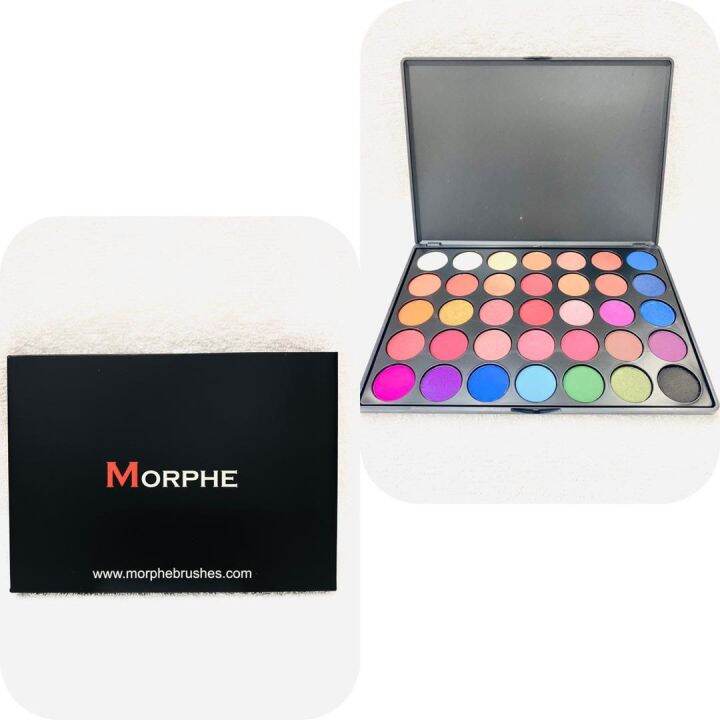 Morphe Premium Quality Eyeshadows 35color Palette Lazada