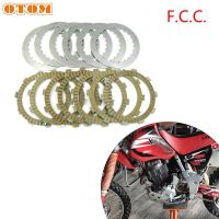 OTOM Motorcycle F.C.C. Clutch Friction Plates Steel Plates Disc Kit 22201-MAL-600 For HONDA XR400 XR400R XR250R CL400 CB400SS