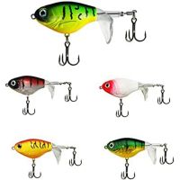 Fishing Lures Set Topwater Baits with Floating Tractor Rotating Tail Propeller Box Artificial Surface Hard Lure 5Pc