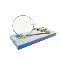 แว่นขยายอ่านหนังสือ glass magnifying Ø90 mm เลนส์แก้ว