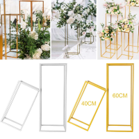 Luxury Vase Column Stand Wedding Flower Stand Metal Frame Flower Vases Display Stand for Wedding Centerpiece Ceremony Party