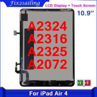 จอแสดงผล LCD ใหม่สำหรับ Apple Ipad Air 4 4Th Gen Air4 2020 A2324 A2316 A2325 A2072แผงสัมผัสทำให้เป็นดิจิทัลประกอบหน้าจอ LCD