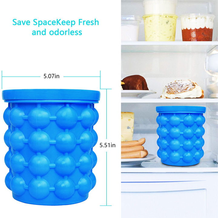 dropshipping-portable-2-in-1-large-silicone-ice-bucket-mold-with-lid-space-saving-cube-maker-tools-for-kitchen-party-barware