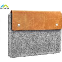 Moko เคสกระเป๋าใส่แล็ปท็อป หนัง PU ขนาด 13-13.3 นิ้ว สําหรับ Tab S8 Plus 12.4 นิ้ว Surface Pro 8 Macbook Pro M1 Pro M1 Max 14.2 2021 iPad Pro 12.9 2021