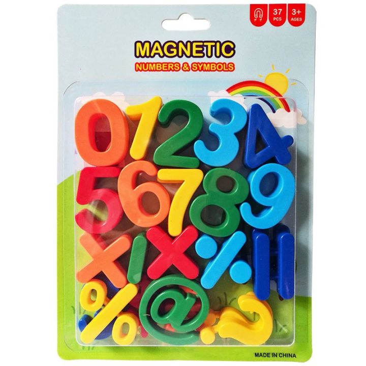 Magnetic Letters Numbers Alphabet ABC 123 Fridge Magnets Uppercase ...