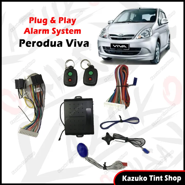 Viva 13 Pin Car Door Alarm System Security Central Locking Alarm System