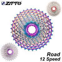 ZTTO จักรยานถนน12เทปความเร็ว12วินาที HG SLR CNC 11-32 34ครั้งกรวดจักรยานเบา Freewheel มู่เล่12ความเร็วจักรยานเฟือง