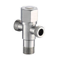 Bathroom Toilet Faucet Mixer Control Angle Angle Valve Good Quality Safety Brushed Color Two-Way 304 Angle Valve