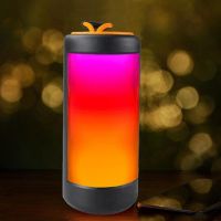 Hifi Sound Wireless Speaker Mini Portable Usb Subwoofer Colorful Led Music Sound Column For Pc Phone Outdoor Bluetooth Speaker