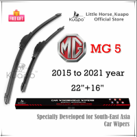 Kuapo ใบปัดน้ำฝน  MG 5 2015 ถึง 2021 ปี ที่ปัดน้ำฝน กระจก ด้านหน้า รถยนต์ 2 ชิ้น (พิเศษสำหรับเอเชียตะวันออกเฉียงใต้) MGห้า