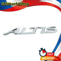 โลโก้ ALTIS LOGO ALTIS ชุปโครเมี่ยม ใส่ Altis แอลติส.มีบริการเก็บเงินปลายทาง