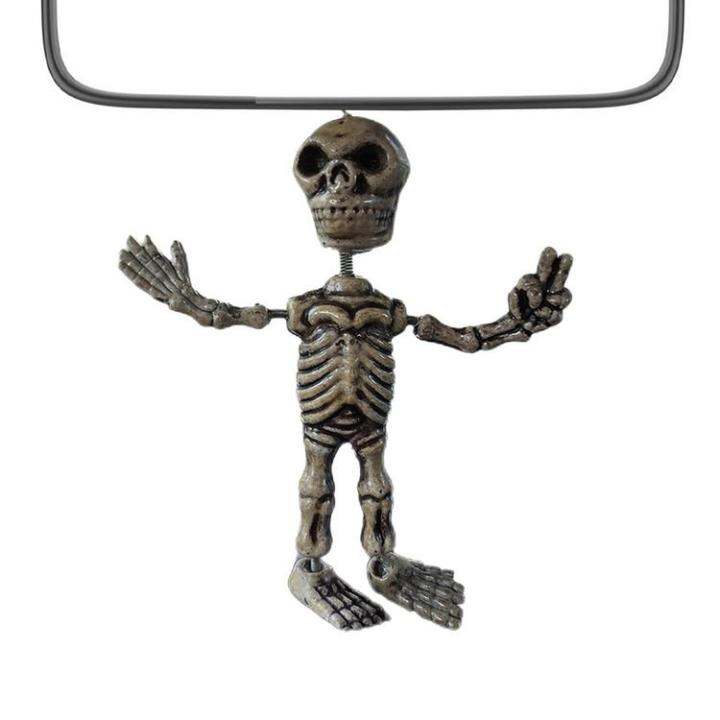 skull-car-accessories-skull-rear-view-mirror-accessories-goth-gift-funny-swinging-skeleton-decor-resin-car-charm-ornament-halloween-car-interior-accessories-respectable