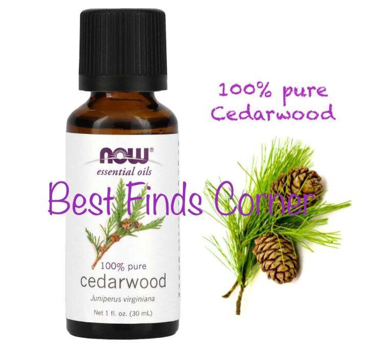 NOW Cedarwood Essential Oils Lazada PH