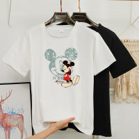 2040*เสื้อยืดแขนสั้นพร้อมส่ง 8สี ลายการ์ตูน ขายดีตามเทรนต์ ลายน่ารัก สีสันสดใส่น่ารัก ใส่ได้ทั้งหญิงและชาย (S-3XL) **ปลีก-ส่ง***