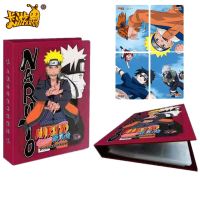 180/360PCS Album Naruto Cards Holder Book Letters Paper Games Children Anime Character Collection Kids Gift Playing Card Toy