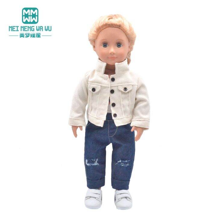 yf-mini-clothes-fashion-jackets-jeans-coats-shoes-fits-45-cm-doll-and-new-accessories