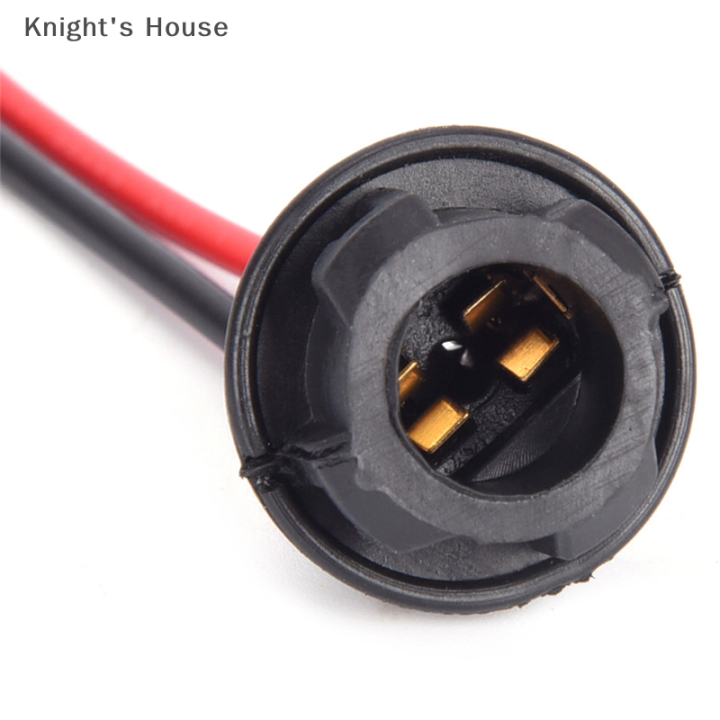 knights-house-t10-w5w-light-bulb-socket-holder-พอดีกับรถรถบรรทุกเรือ-soft-rubber-connector-hot