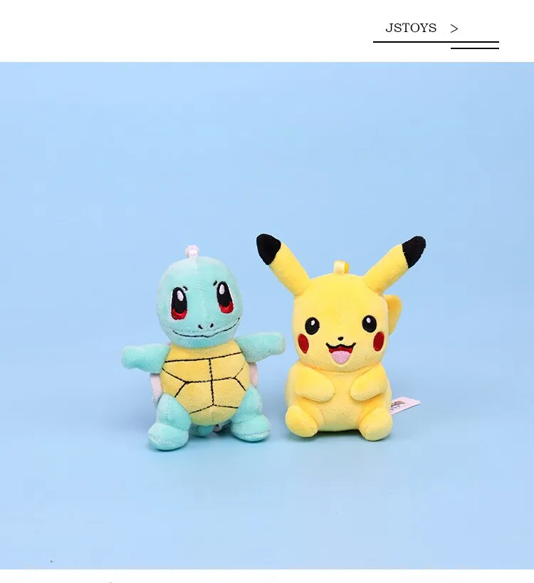 High Quality Pokemon Cute Pikachu Plush Doll Anime Kawaii Pichu Plush Toy  Cartoon Girl Child Birthday Christmas Gift 