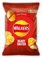 Ready Salted Crisps Walkers 32.5 G.