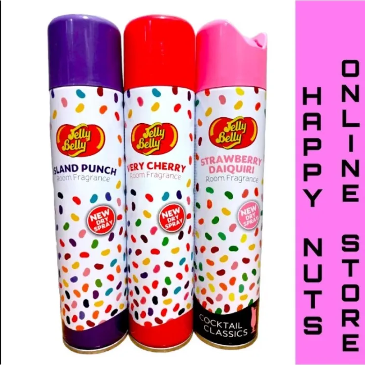 Jelly Belly Very Cherry Island Punch Room Fragrance Dry Spray Odor