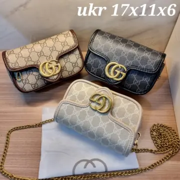 Tas selempang Gucci GG marmont  Tas gucci, Gucci, Dompet gucci