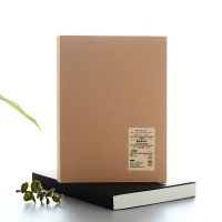 Kraft notebook Thicken sketchbook  Diary B5 large size  blank 100 GSM paper  256 pages  Art supplies Note Books Pads