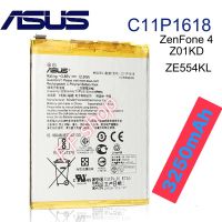 แบตเตอรี่ แท้ Asus Zenfone 4 Z01KD ZE554KL C11P1618 3250mAh ประกัน 3 เดือน