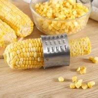 【หลากหลาย】1ชิ้นสแตนเลสข้าวโพดครัวปอก Corncob ปอกรอบมีดข้าวโพดปอกผักและผลไม้ครัวเครื่องมือ Cocina