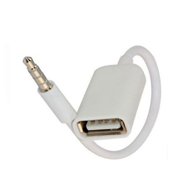 35mm Aux Audio Plug Jack Zu USB 2.0 Buchse Konverter-kabel kabel Für Auto MP3 Lautsprecher U Disk USB-stick Zubehör 35