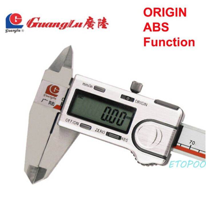 GUANGLU Origin Digital Caliper 0150/200/300Mm Stainless Steel
