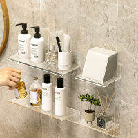 โต๊ะเครื่องแป้งห้องน้ำOrganizerชั้นวางของHome Storage Rack Skin Careเครื่องสำอางค์ผ้าฝ้ายจอแสดงผลผู้ถือPunch-ฟรี-hjgtfjytuert